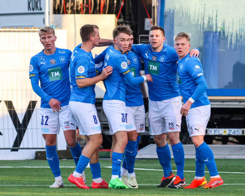 Myndaveisla: KR á toppnum eftir sigur á Stjörnunni