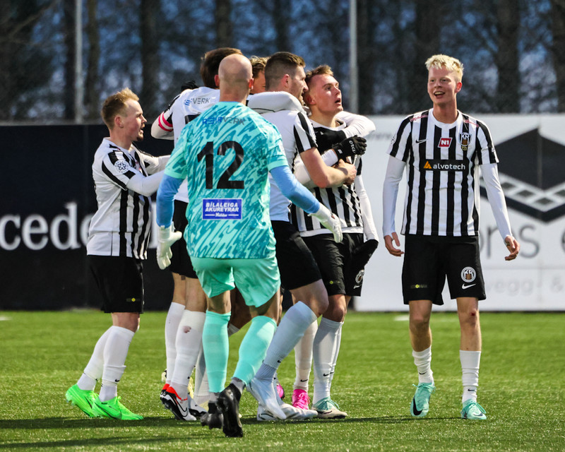Myndaveisla: KR á toppnum eftir sigur á Stjörnunni