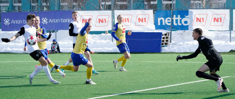 Myndaveisla: FH sótti þrjú stig til KA á Akureyri
