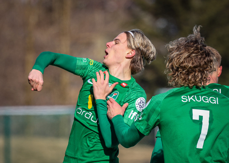 Fær nýjan samning tveimur dögum eftir fyrsta markið í efstu deild