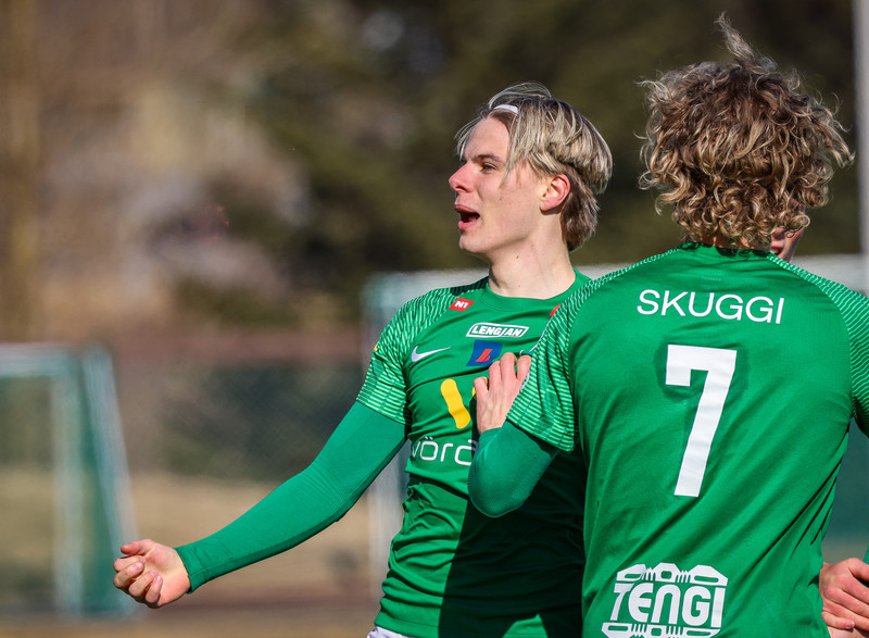 Fær nýjan samning tveimur dögum eftir fyrsta markið í efstu deild