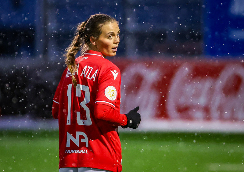 Nadía Atladóttir kom frá Víkingi.