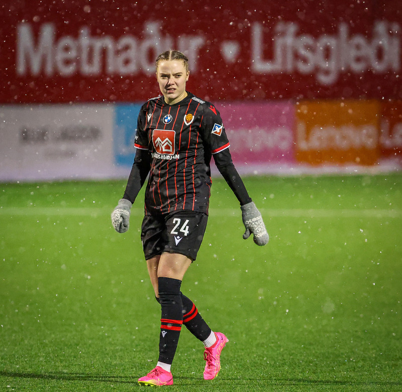 Sigdís Eva Bárðardóttir er að byrja af krafti í Bestu deildinni.