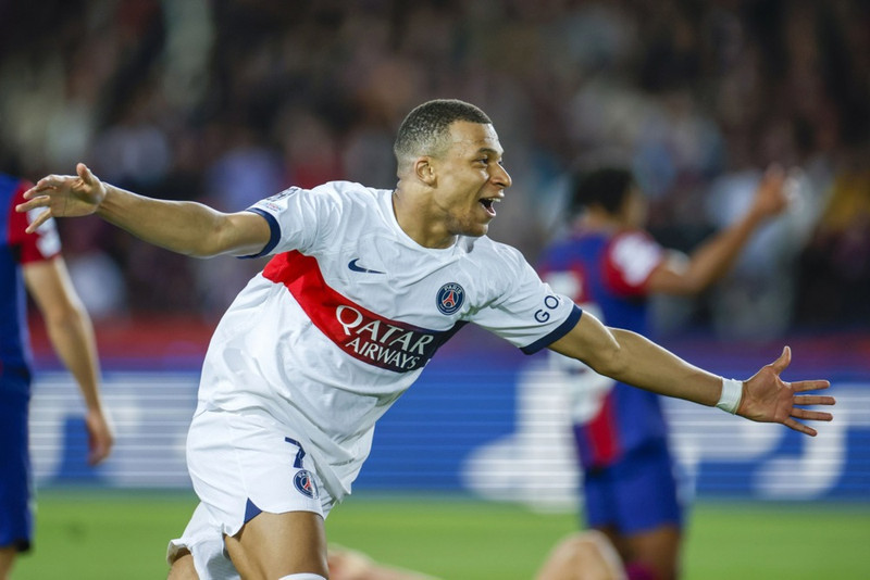 Kylian Mbappe.