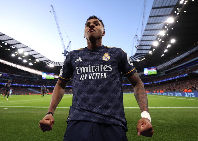 Rodrygo er mikilvægur hlekkur í sóknarleik Real Madrid. Hann er gríðarlega vinnusamur og hefur komið að 100 mörkum í 231 leik fyrir félagið.