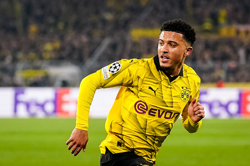 Sancho hefur komið sterkur inn hjá Dortmund eftir áramót.