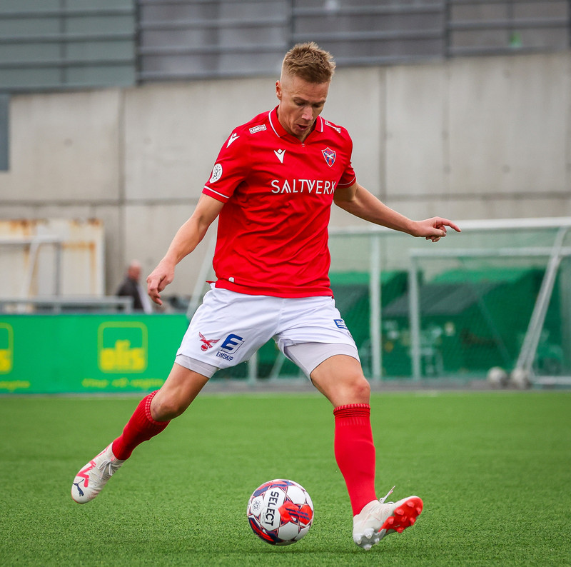 Patrick Pedersen skoraði tvö gegn Fylki.