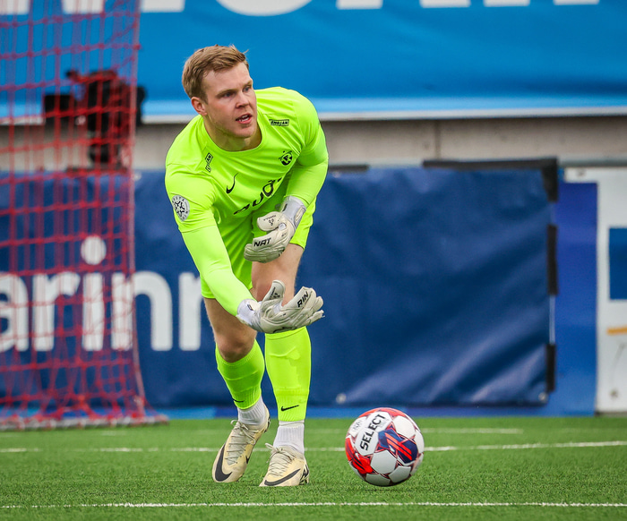 Daði Freyr kom inn í markið í stað Sindra.