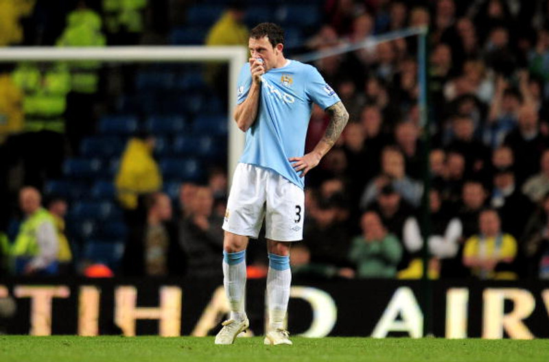 Wayne Bridge í leik með Man City á sínum tíma.