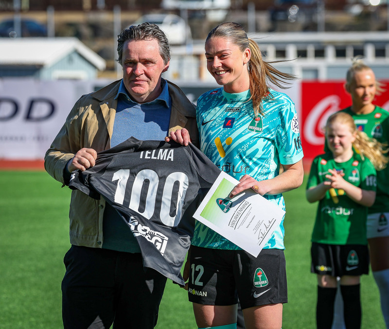 Telma snýr aftur í markið hjá Blikum.