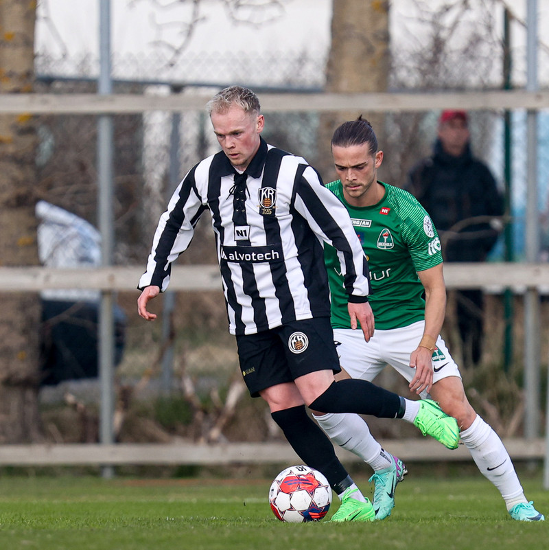 Luke Rae skoraði tvö fyrir KR-inga