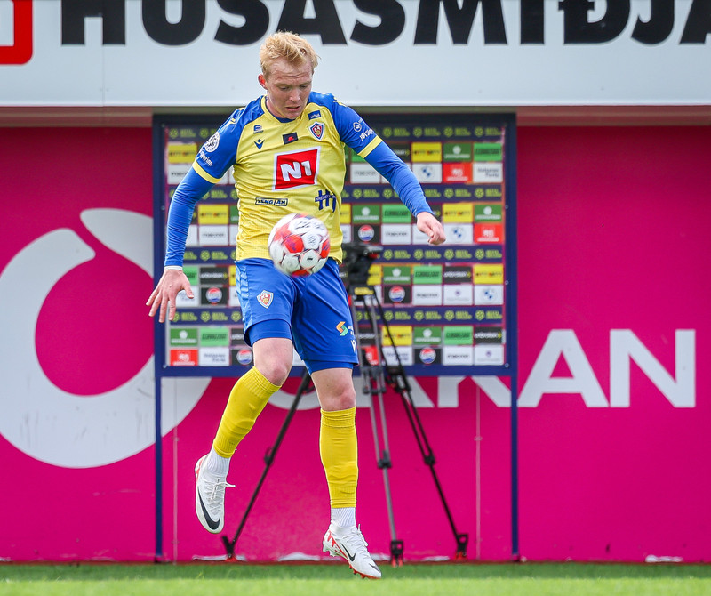 Bjarni stendur yfirleitt fyrir sínu í liði KA.