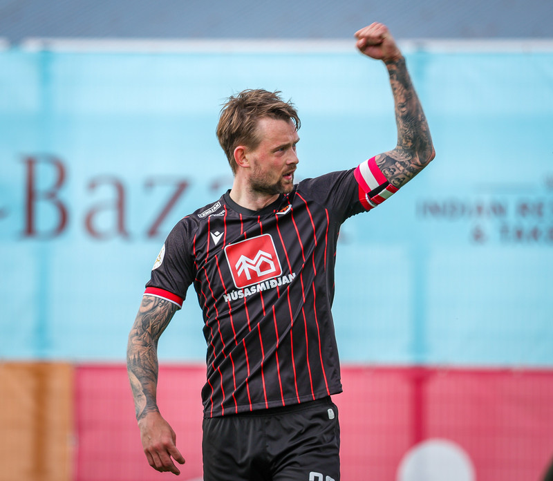 Nikolaj Hansen, fyrirliði Víkinga.