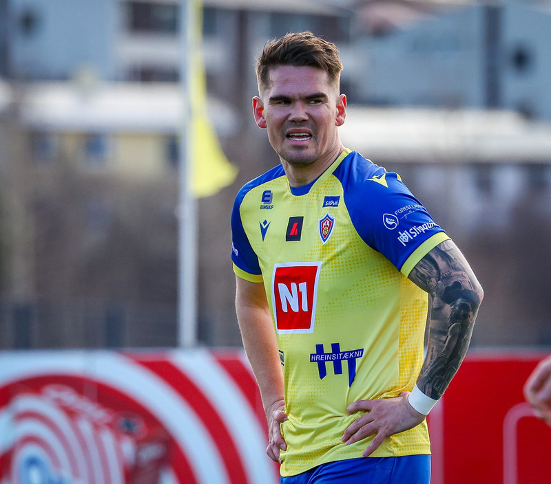 Viðar Örn kom inn af bekknum og lagði upp fjórða mark KA