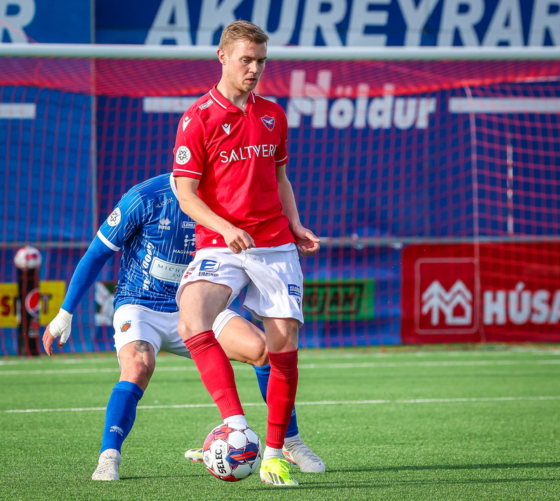 Tryggvi Hrafn skoraði mark Valsara í kvöld