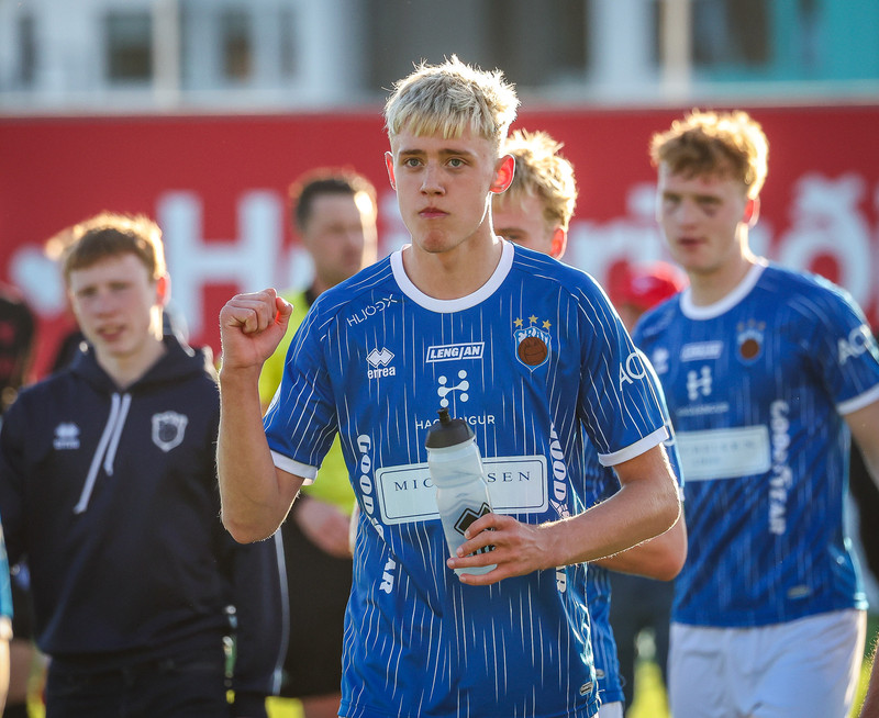 Táningurinn sem jafnaði fyrir Fram fer til FCK í sumar