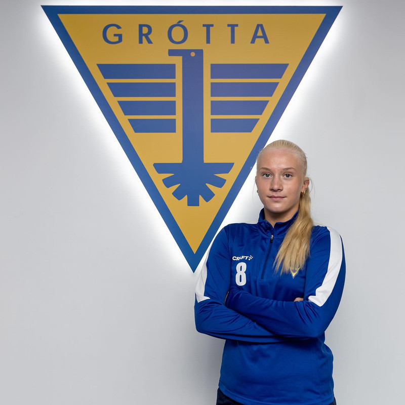 Arnfríður Auður Arnarsdóttir, efnilegust í Lengjudeildinni.