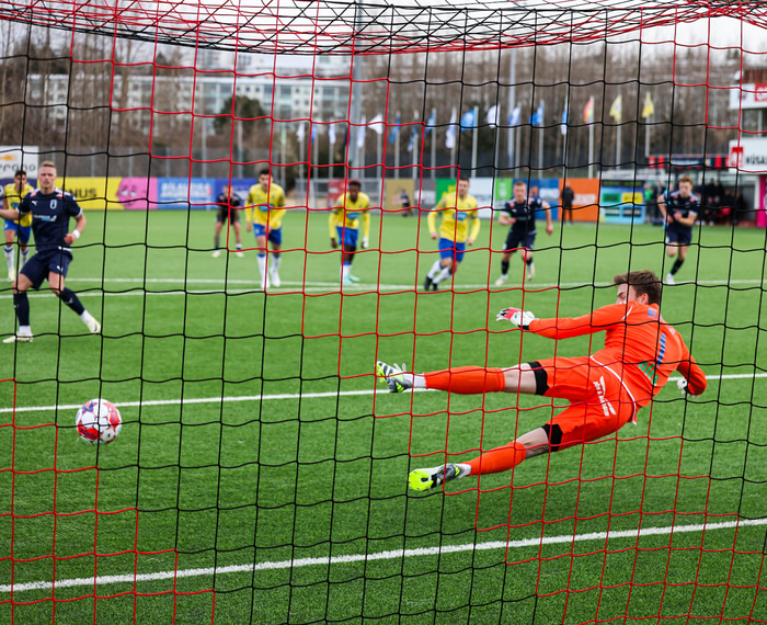 Máni Austmann skorar fyrsta mark Lengjudeildarinnar