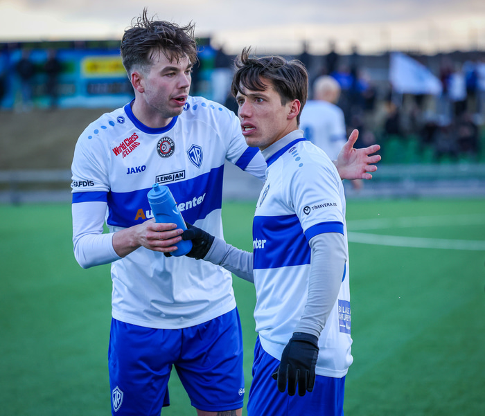 Guðjón Máni og Renato.