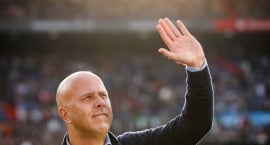 Slot kvaddi stuðningsmenn Feyenoord - Mun taka við...