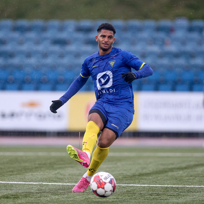 Tareq Shihab var frábær í liði Gróttu.