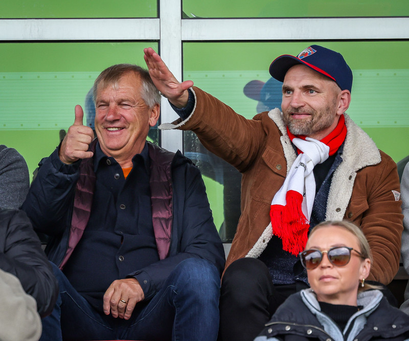 Bjössi við hlið Óla Jó en þeir náðu frábærum árangri saman sem þjálfarar Vals.