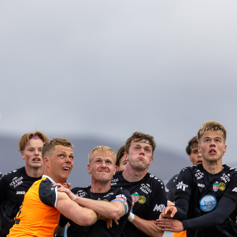 Úr leik hjá Hetti/Hugin síðasta sumar.