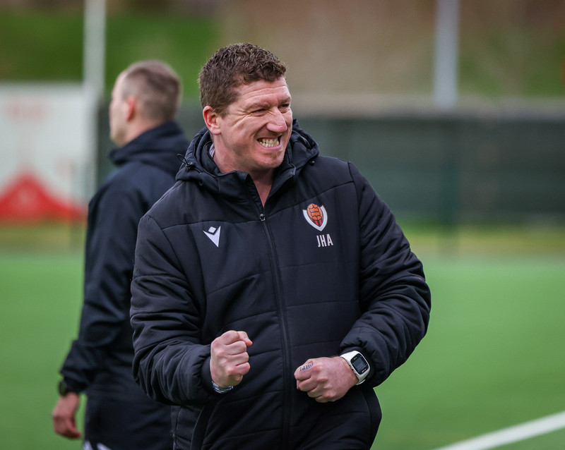 John Andrews þjálfari Víkings Reykjavíkur.