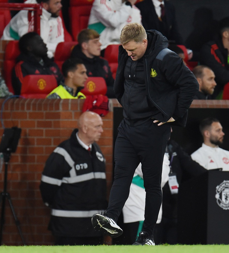 Svekkjandi fyrir Eddie Howe.
