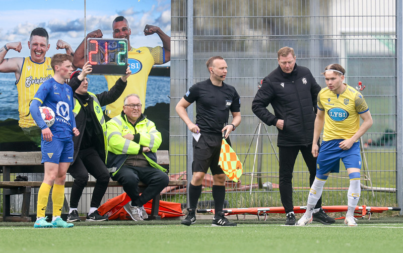 Myndaveisla: Grindavík og Grótta skildu jöfn