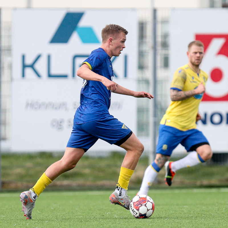 Myndaveisla: Grindavík og Grótta skildu jöfn
