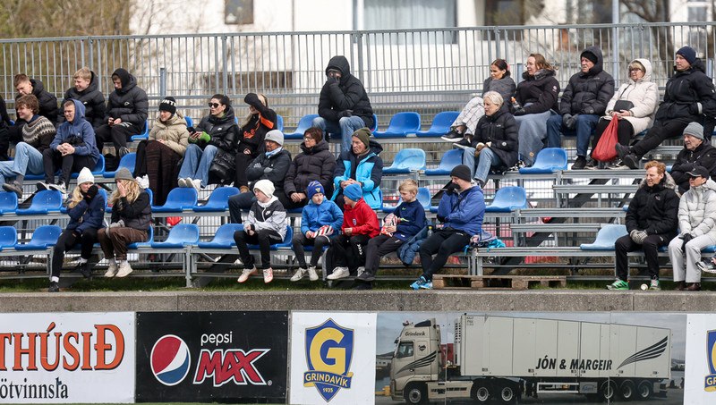 Myndaveisla: Grindavík og Grótta skildu jöfn