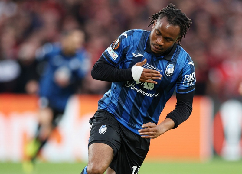 Atalanta tveimur mörkum yfir gegn Leverkusen: Lookman með bæði