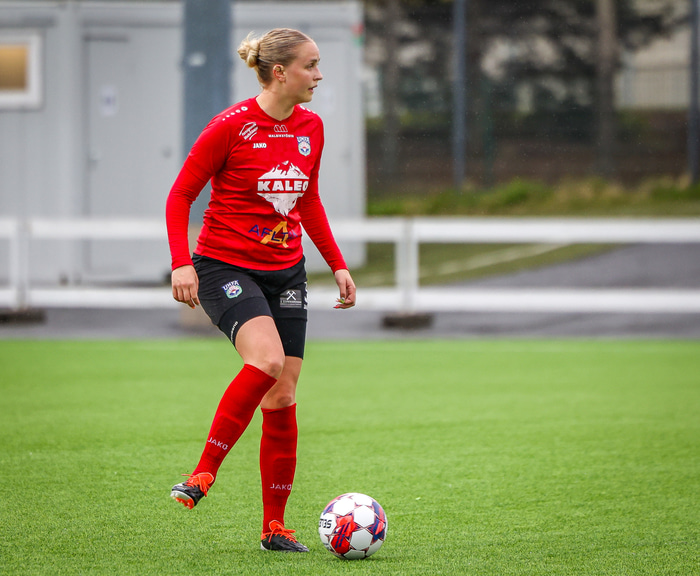 Varnarmaðurinn Elíza Gígja Ómarsdóttir.