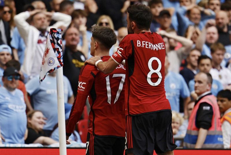 Enski bikarinn: Man Utd vann úrslitaleikinn gegn Man City