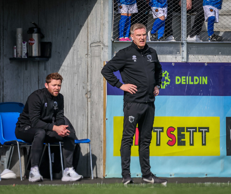 Rúnar Kristins um lætin í lokin: Hann hefur engan rétt á því