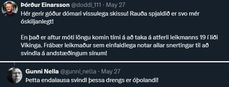 Danijel er sakaður um svindl á samfélagsmiðlum.