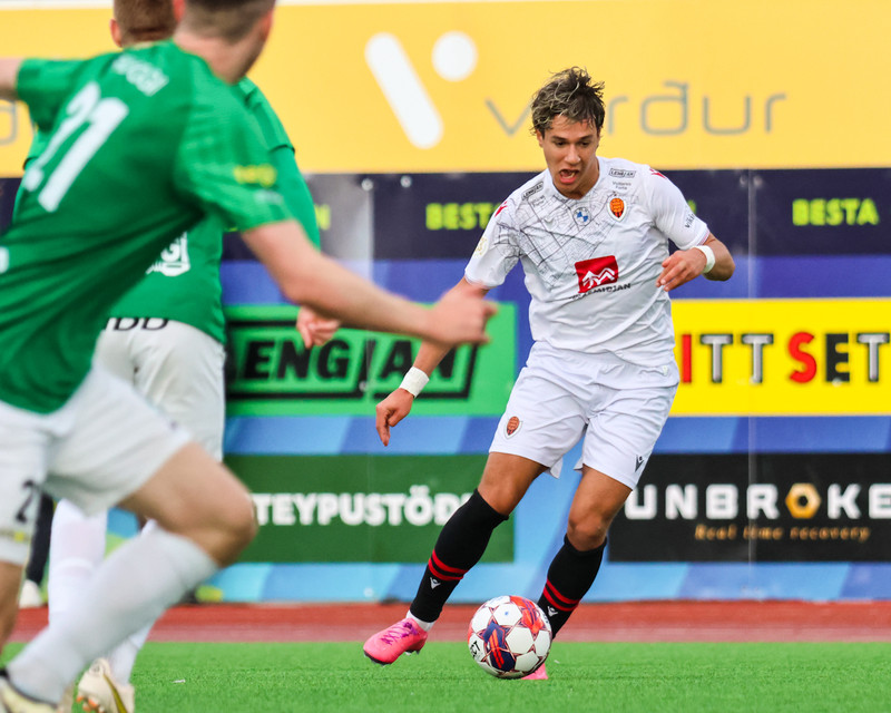 Danijel Djuric missti stjórn á skapi sínu eftir leik gegn Breiðabliki.
