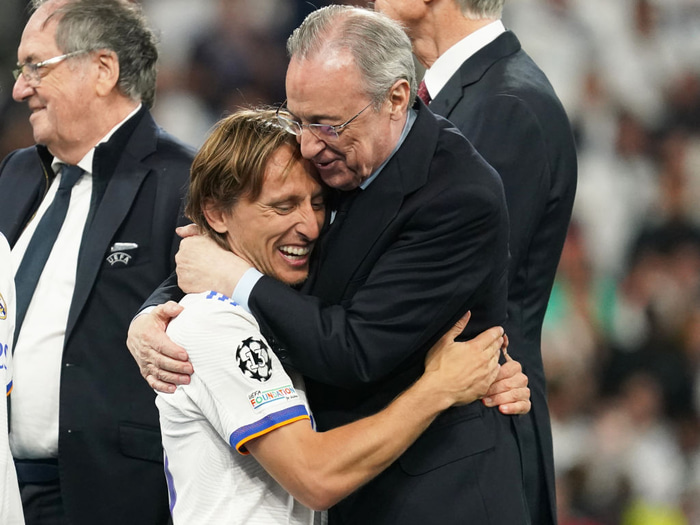Luka Modric er líklega að fara að spila á sínu síðasta móti.