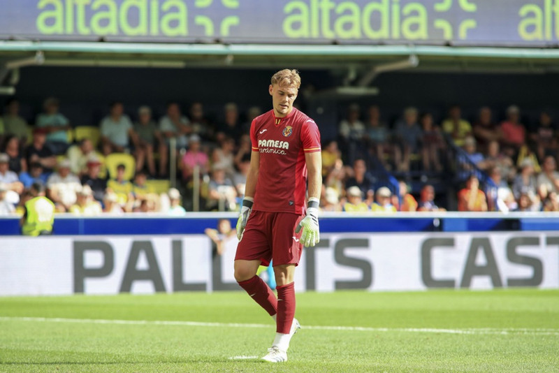 Jörgensen fékk 63 mörk á sig í 36 deildarleikjum á sínu fyrsta deildartímabili á milli stanga Villarreal.