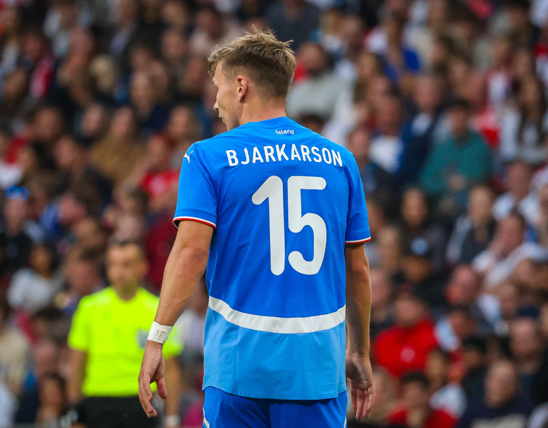 'Fyrsta sem ég sá var náttúrulega R-ið í BJARKA(R)SON'