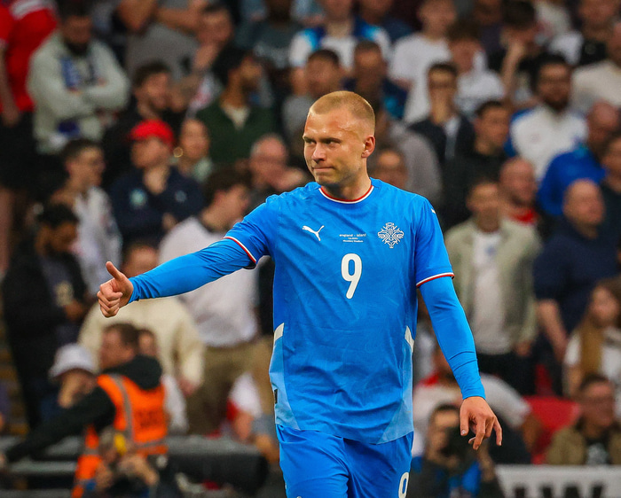 Jón Dagur skoraði með góðum skalla