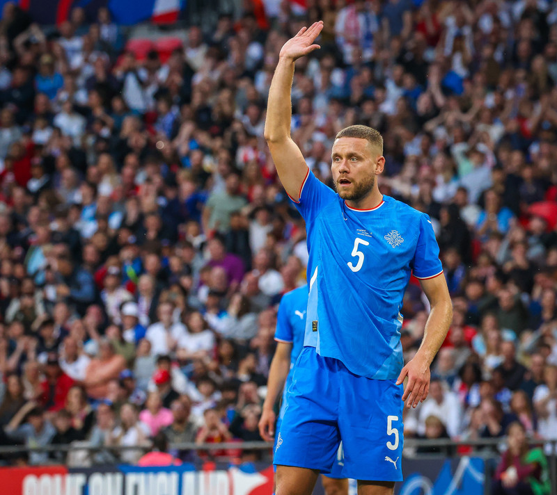 Var frábær gegn Englandi á Wembley.