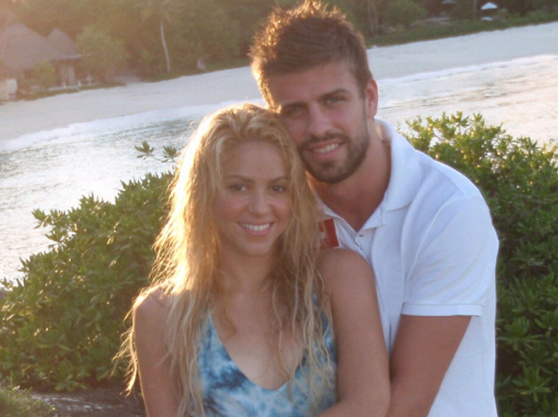 Shakira og Pique.