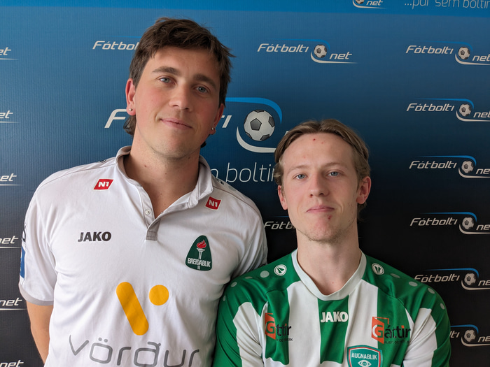 Eysteinn Þorri og Arnar Laufdal voru gestir þáttarins.