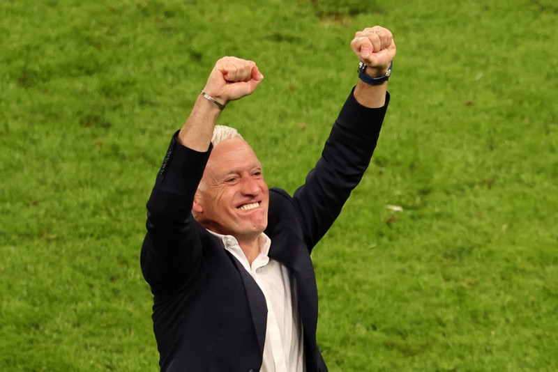 Didier Deschamps, landsliðsþjálfari Frakka.