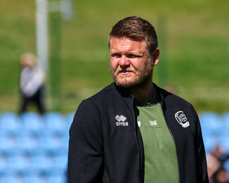 Ólafur Hrannar Kristjánsson þjálfari Leiknis