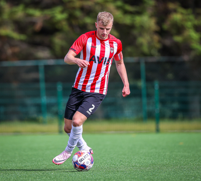Eiríkur Þorsteinsson Blöndal er traustur leikmaður.