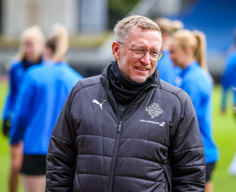 Þorsteinn Halldórsson, landsliðsþjálfari.