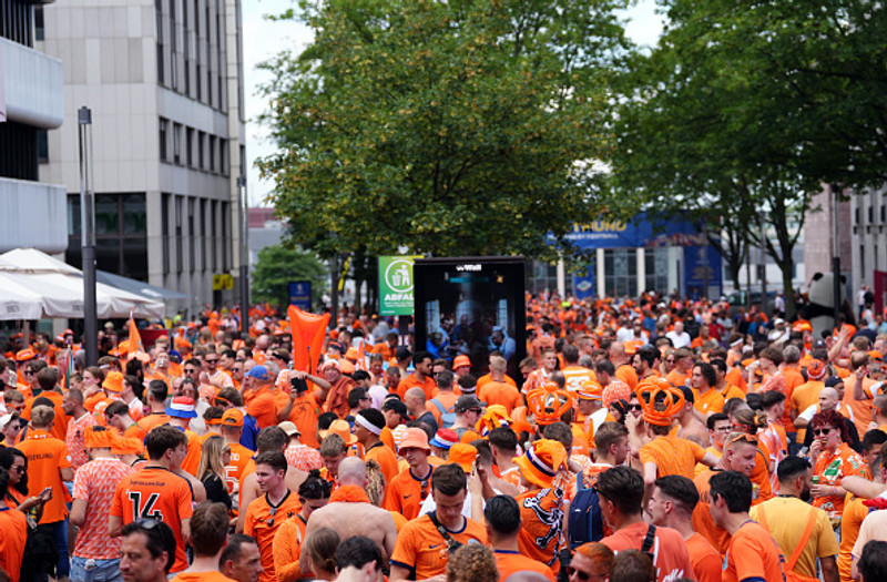 Hollendingar í miklum meirihluta í Dortmund
